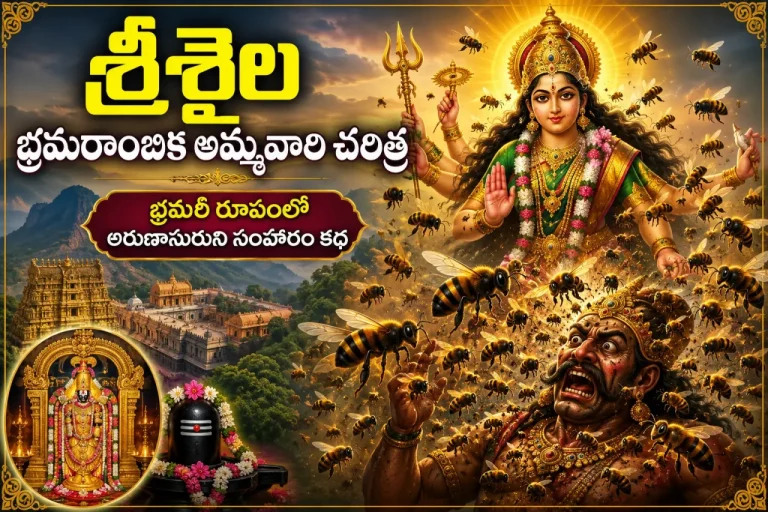 శ్రీశైల భ్రమరాంబిక అమ్మవారి ఆలయం - Srisailam Bhramaramba Temple
